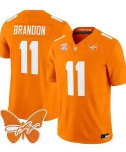 Faizon Brandon Jersey #11 Tennessee Volunteers 2026 Stitched by My Store NCAA Football Jerseys