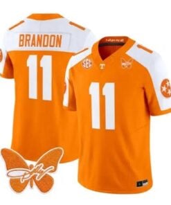 Faizon Brandon Jersey #11 Tennessee Volunteers 2026 Stitched by My Store NCAA Football Jerseys