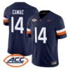Fisher Camac Jersey #14 Virginia Cavaliers 2026 Vapor Limited Stitched
