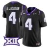 Gil Jackson Jr Jersey #4 TCU Horned Frogs 2026 Vapor Limited Football Stitched - Top Design Fan Gil Jackson Jr Jersey #4 TCU Horned Frogs 2026 Vapor Limited Football Stitched
