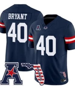 Harrison Bryant Jersey #40 Florida Atlantic Owls 2026 Vapor All Stitched by My Store NCAA Football Jerseys