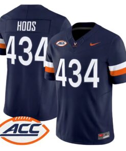 Hoos Jersey #434 Virginia Cavaliers 2026 Vapor Limited Stitched