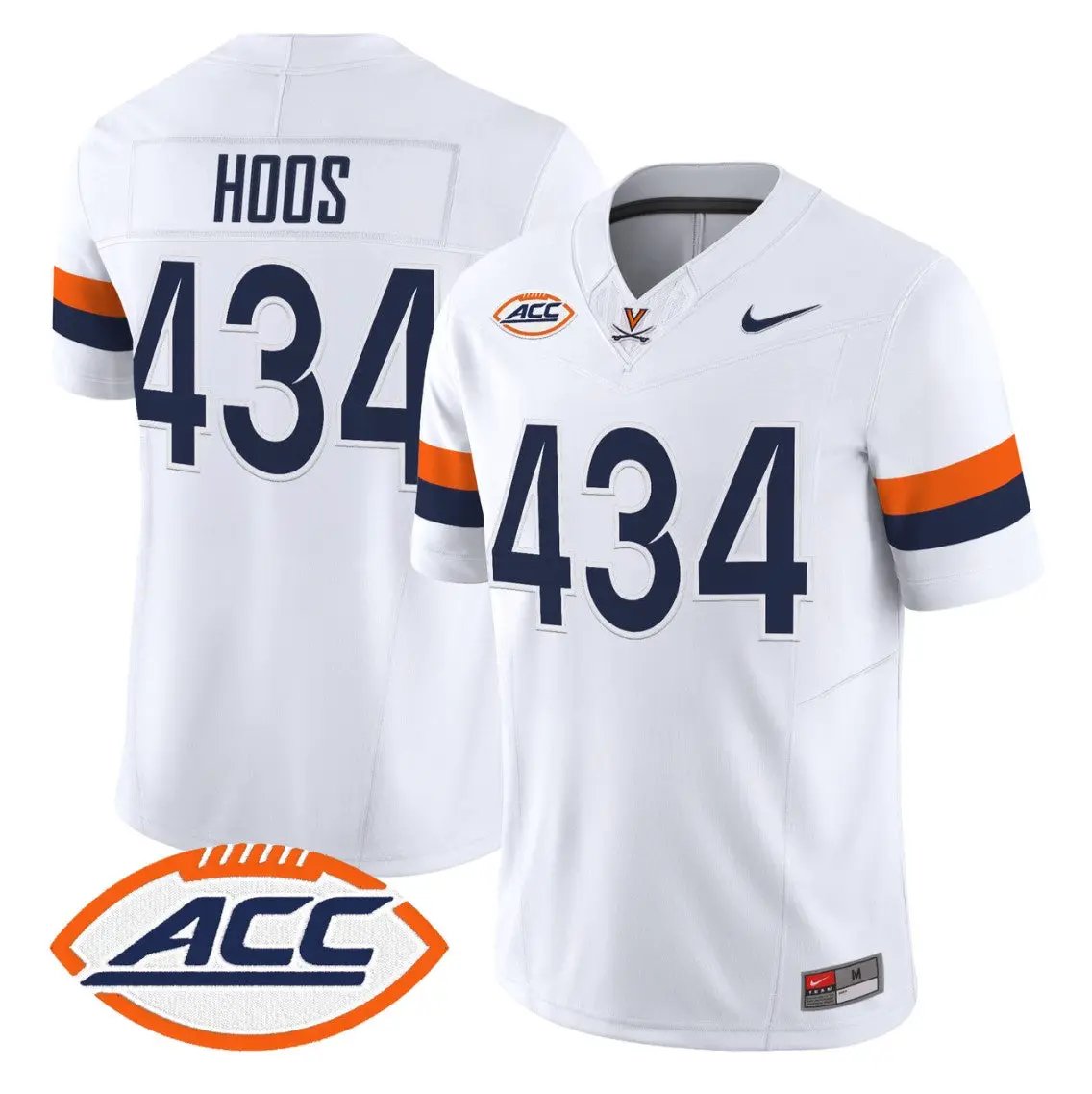 hoos-jersey-434-virginia-cavaliers-2026-vapor-limited-stitched-02 - Top Design Fan Hoos Jersey #434 Virginia Cavaliers 2026 Vapor Limited Stitched