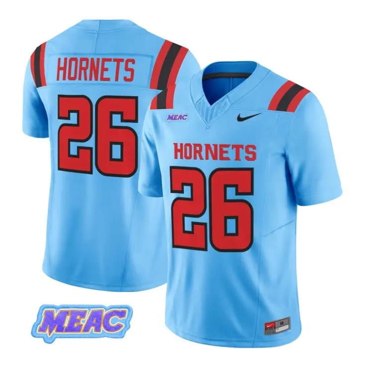 Hornets Jersey #26 Delaware State Hornets 2026 Vapor Limited Stitched by My Store NCAA Football Jerseys