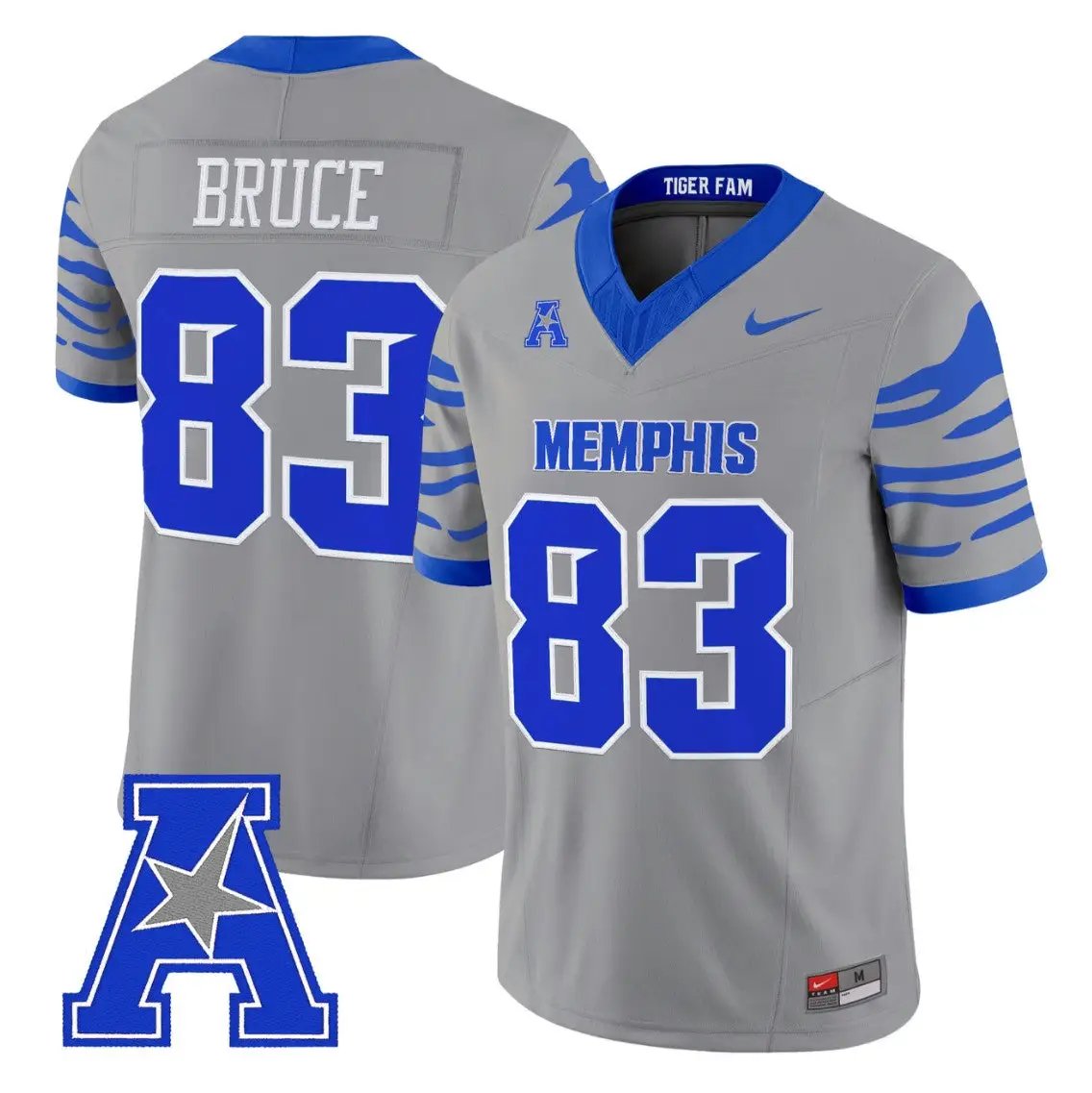 Isaac Bruce Jersey #83 Memphis Tigers 2026 Vapor Limited Stitched