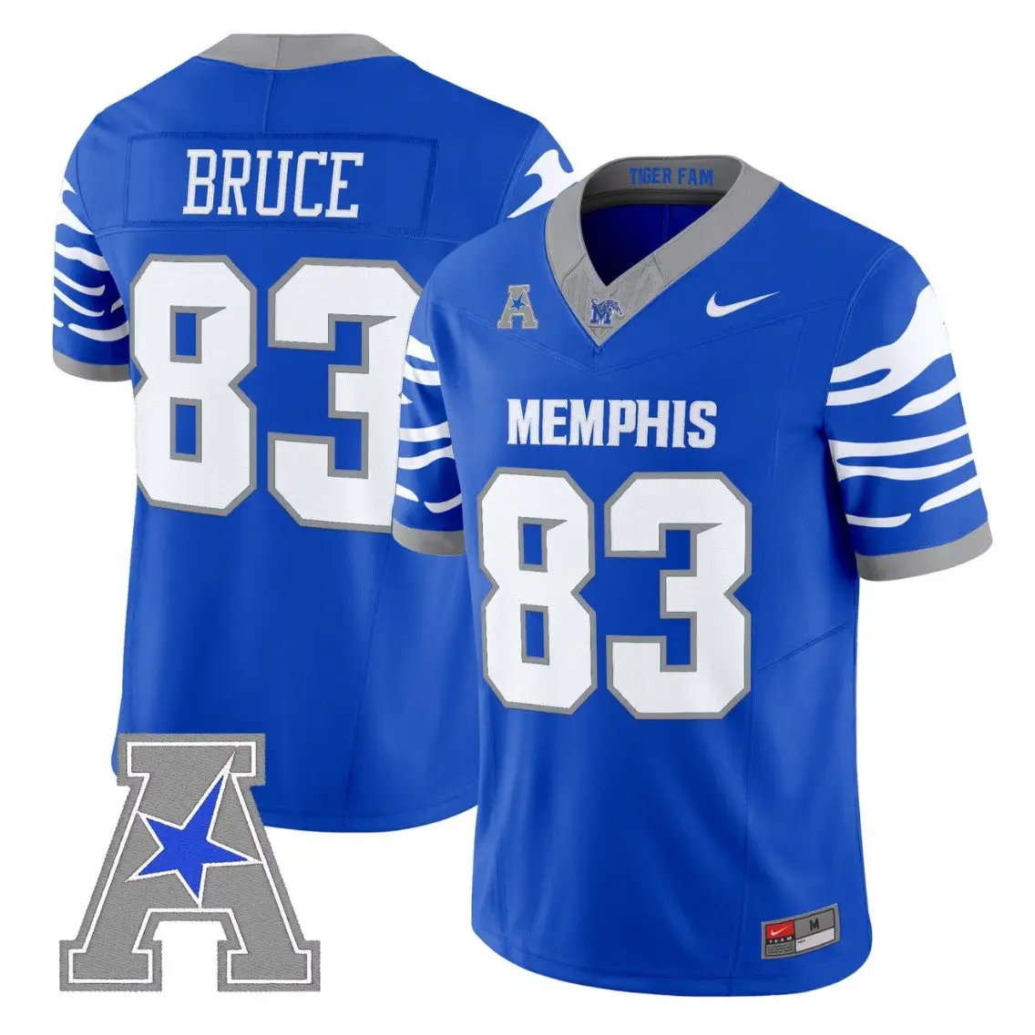 Isaac Bruce Jersey #83 Memphis Tigers 2026 Vapor Limited Stitched