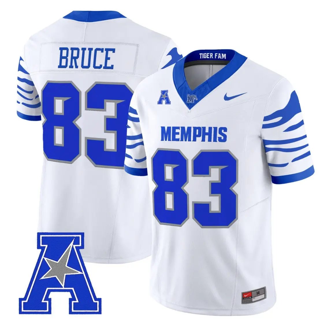 Isaac Bruce Jersey #83 Memphis Tigers 2026 Vapor Limited Stitched