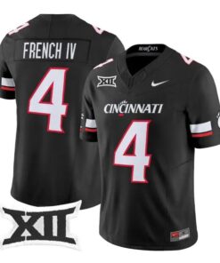 JC French Jersey #4 Cincinnati Bearcats 2026 Vapor Limited All Stitched