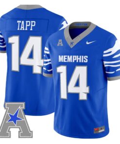 jmond-tapp-jersey-14-memphis-tigers-2026-vapor-limited-all-stitched-02 - Top Design Fan J'Mond Tapp Jersey #14 Memphis Tigers 2026 Vapor Limited All Stitched