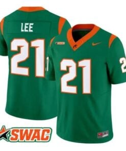 Jaquan Lee Jersey #21 Florida A&M Rattlers 2026 Vapor Limited Stitched by My Store NCAA Football Jerseys