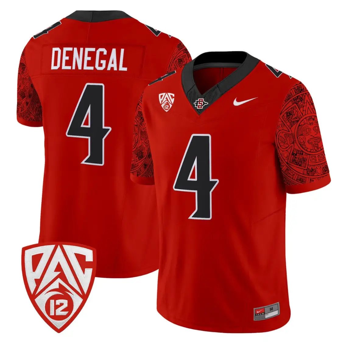 Jayden Denegal Jersey #4 San Diego State Aztecs 2026 Vapor Stitched