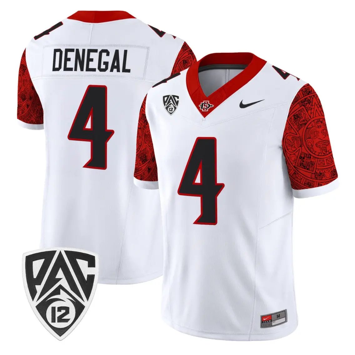 Jayden Denegal Jersey #4 San Diego State Aztecs 2026 Vapor Stitched