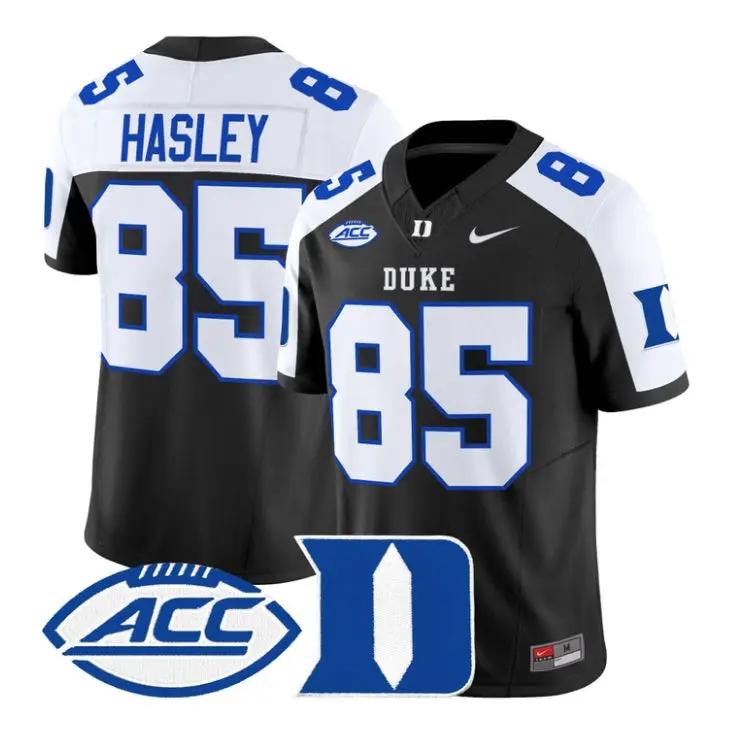 Jeremiah Hasley Jersey #85 Duke Blue Devils 2026 Vapor All Stitched by My Store NCAA Football Jerseys