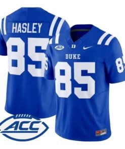 Jeremiah Hasley Jersey #85 Duke Blue Devils 2026 Vapor All Stitched by My Store NCAA Football Jerseys