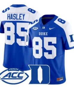 Jeremiah Hasley Jersey #85 Duke Blue Devils 2026 Vapor All Stitched by My Store NCAA Football Jerseys