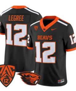 Jesse LeGree Jersey #12 Oregon State Beavers 2026 Limited Stitched by My Store NCAA Football Jerseys