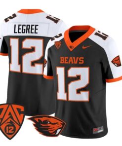 Jesse LeGree Jersey #12 Oregon State Beavers 2026 Limited Stitched by My Store NCAA Football Jerseys