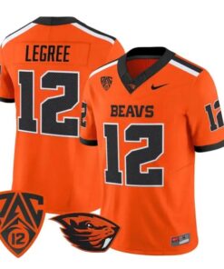 Jesse LeGree Jersey #12 Oregon State Beavers 2026 Limited Stitched by My Store NCAA Football Jerseys