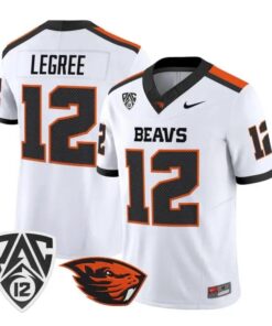 Jesse LeGree Jersey #12 Oregon State Beavers 2026 Limited Stitched by My Store NCAA Football Jerseys