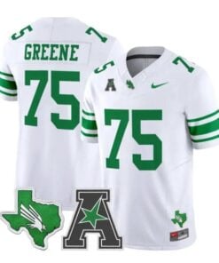 Joe Greene Jersey #75 North Texas Mean Green 2026 Limited Stitched by My Store NCAA Football Jerseys