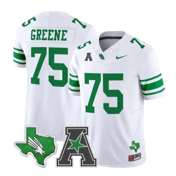 Joe Greene Jersey #75 North Texas Mean Green 2026 Limited Stitched by My Store NCAA Football Jerseys