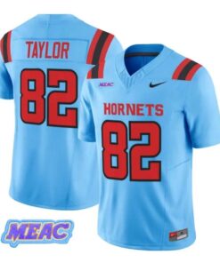 John Taylor Jersey #82 Delaware State Hornets 2026 Vapor All Stitched by My Store NCAA Football Jerseys