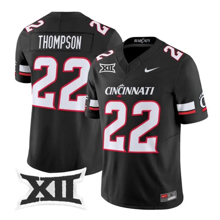 Jonathan Thompson Jersey #22 Cincinnati Bearcats 2026 Limited All Stitched - Top Design Fan Jonathan Thompson Jersey #22 Cincinnati Bearcats 2026 Limited All Stitched