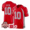 Julian Sayin Jersey #10 Ohio State Buckeyes 1990 Throwback All Stitched
