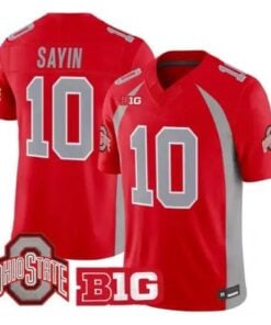 Julian Sayin Jersey #10 Ohio State Buckeyes 1990 Throwback All Stitched by My Store NCAA Football Jerseys