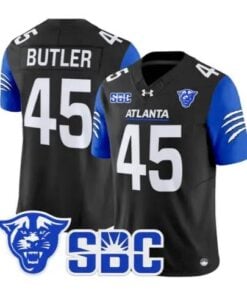 Kelan Butler Jersey #45 Georgia State Panthers 2026 All Stitched by My Store NCAA Football Jerseys