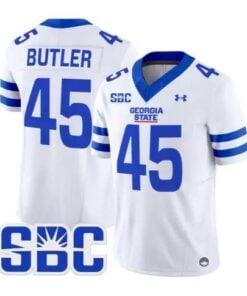 Kelan Butler Jersey #45 Georgia State Panthers 2026 All Stitched by My Store NCAA Football Jerseys