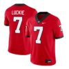 Lawson Luckie Jersey #7 Georgia Bulldogs 2026 Vapor Limited All Stitched Red - Top Design Fan Lawson Luckie Jersey #7 Georgia Bulldogs 2026 Vapor Limited All Stitched Red