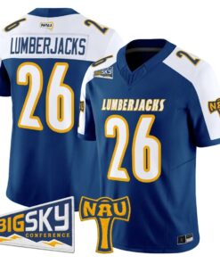 Lumberjacks Jersey #26 Northern Arizona Lumberjacks 2026 Vapor Stitched