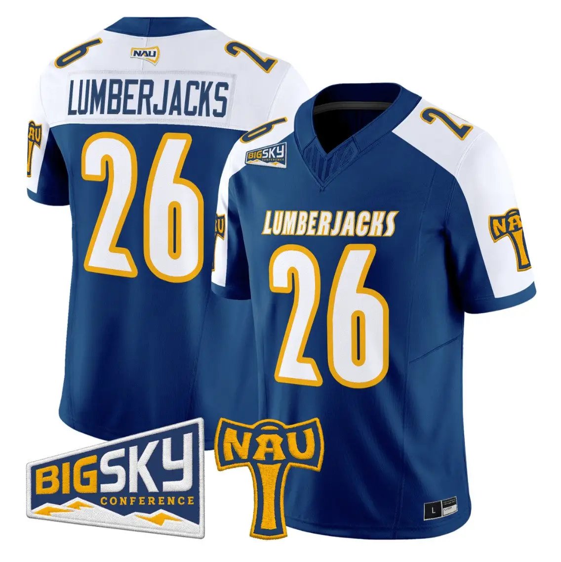 Lumberjacks Jersey #26 Northern Arizona Lumberjacks 2026 Vapor Stitched