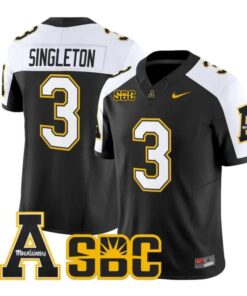 Malachi Singleton Jersey #3 App State Mountaineers 2026 All Stitched by My Store NCAA Football Jerseys