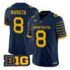 Marcus Mariota Jersey #8 Oregon Ducks 1916 Throwback All Stitched