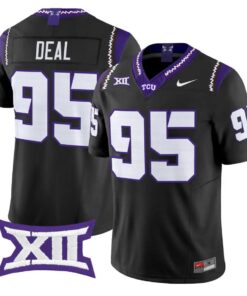 Markis Deal Jersey #95 TCU Horned Frogs 2026 Vapor Limited Football Stitched
