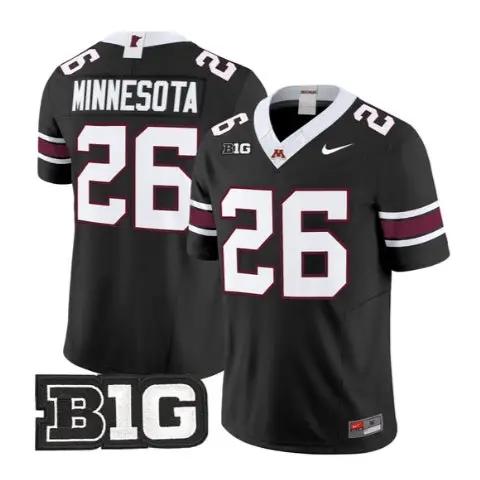 Minnesota Jersey #26 Minnesota Golden Gophers 2026 Stitched by My Store NCAA Football Jerseys