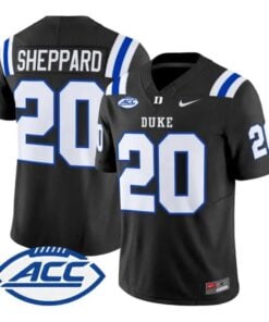 Nate Sheppard Jersey #20 Duke Blue Devils 2026 Vapor All Stitched by My Store NCAA Football Jerseys