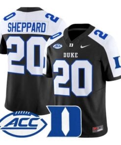 Nate Sheppard Jersey #20 Duke Blue Devils 2026 Vapor All Stitched by My Store NCAA Football Jerseys