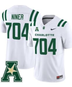 Niner Jersey #704 Charlotte 49ers 2026 Vapor Limited All Stitched by My Store NCAA Football Jerseys