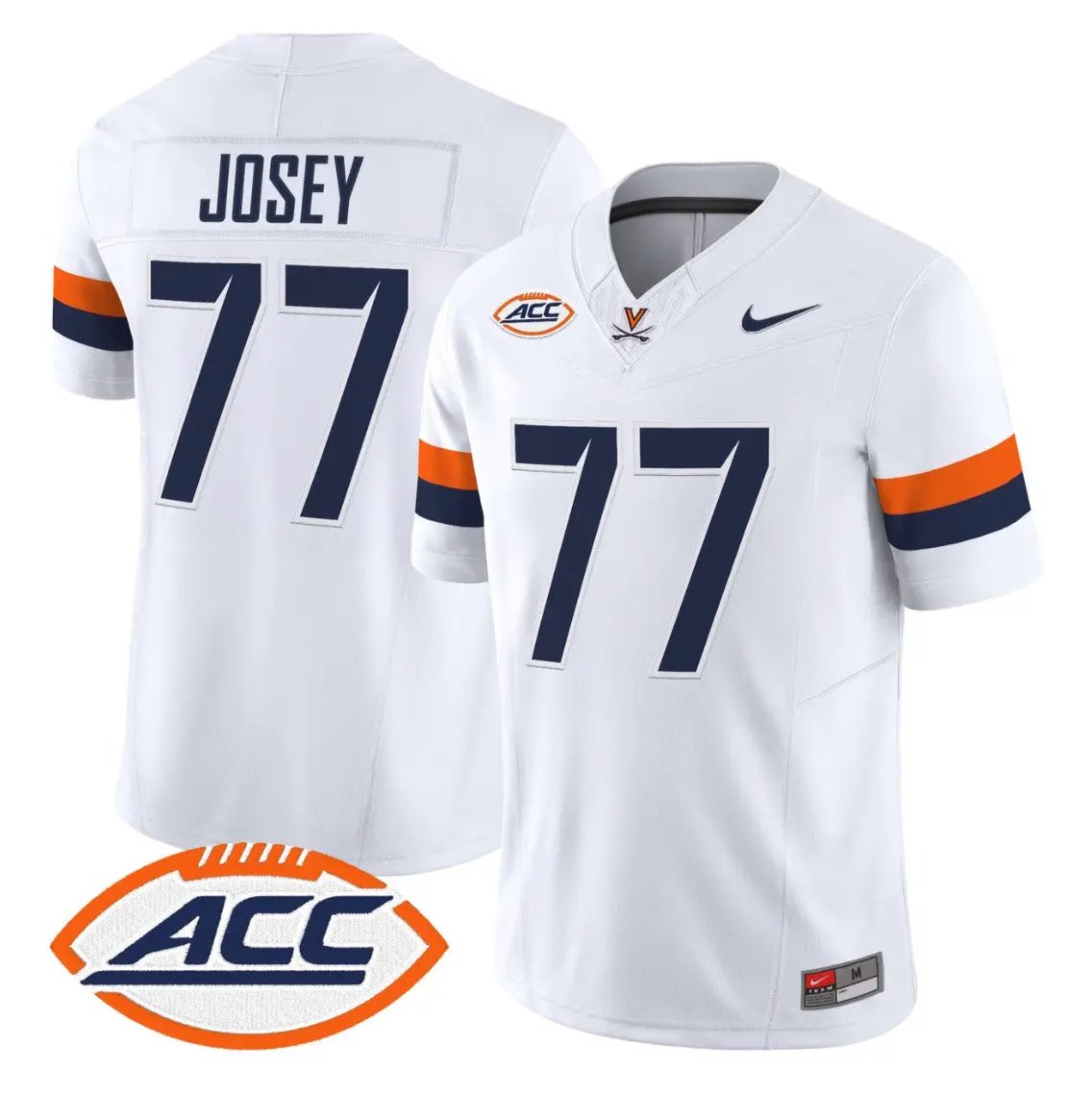 noah-josey-jersey-77-virginia-cavaliers-2026-vapor-limited-stitched-02 - Top Design Fan Noah Josey Jersey #77 Virginia Cavaliers 2026 Vapor Limited Stitched