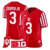 Omar Cooper Jr Jersey #3 Indiana Hoosiers 2026 Indiana State Patch Vapor Stitched - Top Design Fan Omar Cooper Jr Jersey #3 Indiana Hoosiers 2026 Indiana State Patch Vapor Stitched