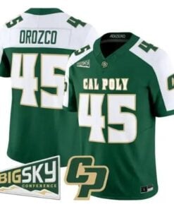 Osbaldo Orozco Jersey #45 Cal Poly Mustangs 2026 All Stitched