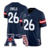 Owls Jersey #26 Florida Atlantic Owls 2026 Florida Patch Vapor Stitched - Top Design Fan Owls Jersey #26 Florida Atlantic Owls 2026 Florida Patch Vapor Stitched