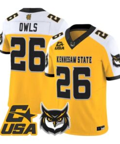 Owls Jersey #26 Kennesaw State Owls 2026 Vapor Limited All Stitched by My Store NCAA Football Jerseys