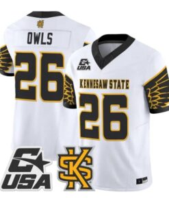 Owls Jersey #26 Kennesaw State Owls 2026 Vapor Limited All Stitched by My Store NCAA Football Jerseys