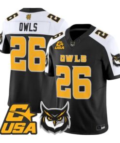 Owls Jersey #26 Kennesaw State Owls 2026 Vapor Limited All Stitched by My Store NCAA Football Jerseys