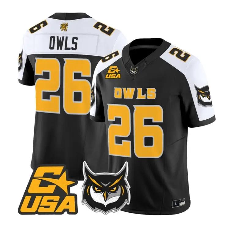 Owls Jersey #26 Kennesaw State Owls 2026 Vapor Limited All Stitched by My Store NCAA Football Jerseys