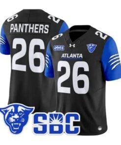 Panthers Jersey #26 Georgia State Panthers 2026 Limited Stitched by My Store NCAA Football Jerseys